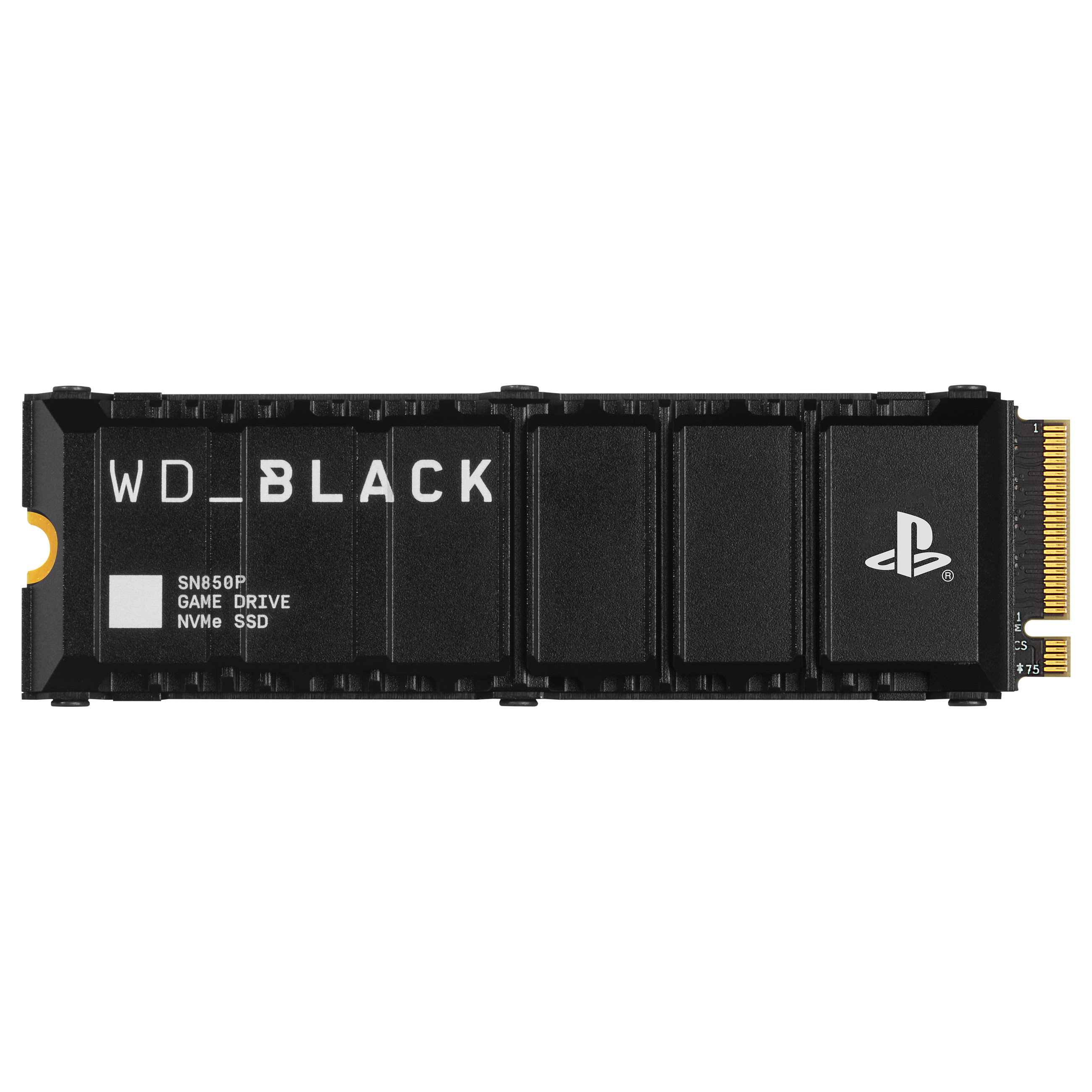 M.2 WD Black SN850P NVMe SSD WDBBYV0020BNC-WRSN - SSD - 2 TB - intern - M.2 2280 - PCIe 4.0 x4 (NVMe) - integrierter Khlkrper
