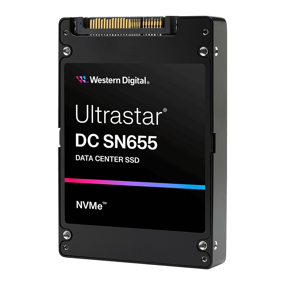 2,5" WD Ultrastar DC SN655 WUS5EA176ESP7E3 - SSD - 7.68 TB - intern - U.3 PCIe 4.0 (NVMe)