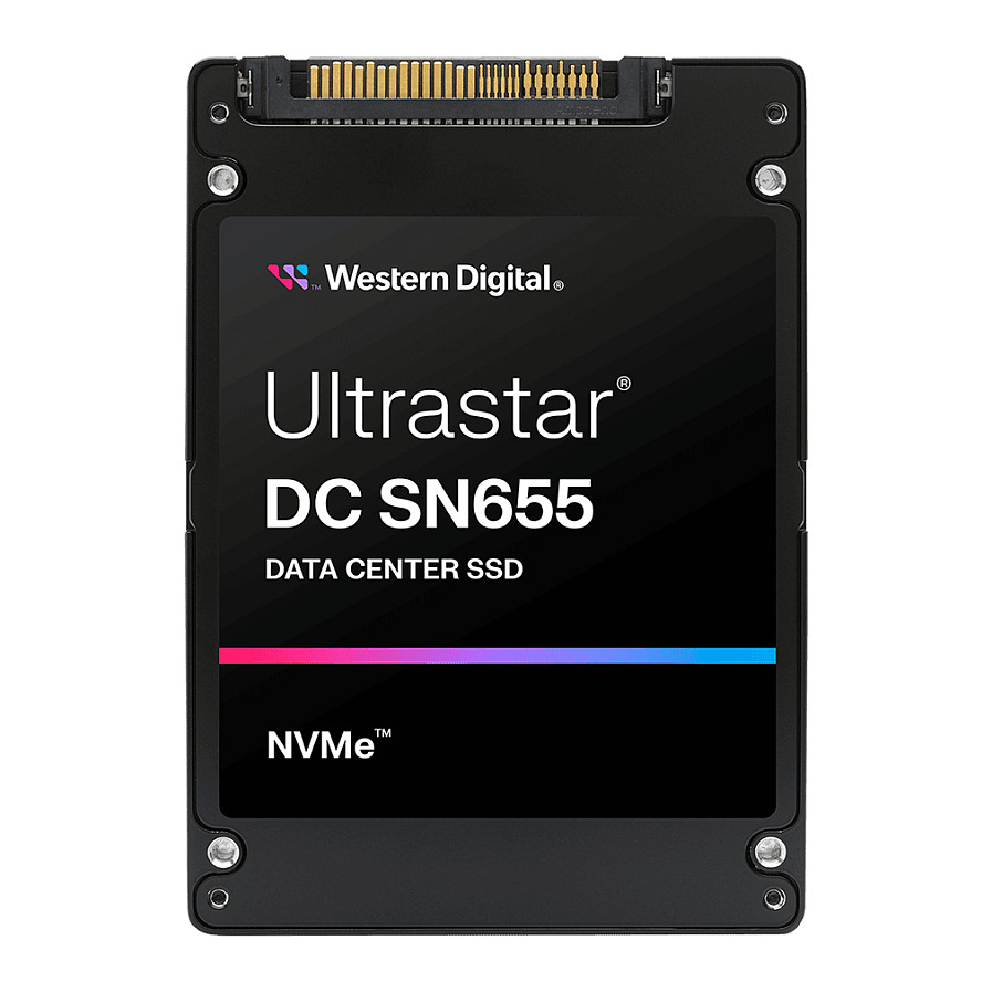 2,5" WD Ultrastar DC SN655 WUS5EC0B1ESP7Y3 - Datencenter - 30.72 TB - intern - U.3 PCIe 4.0 (NVMe)