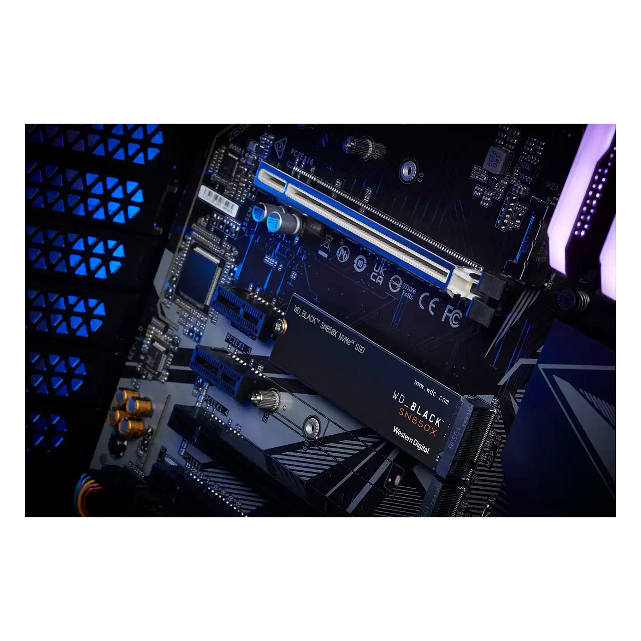 M.2 1TB WD BLACK SN850X NVMe WDBB9G0010BNC 2280 PCIe 4.0 (NVMe) - Schwarz