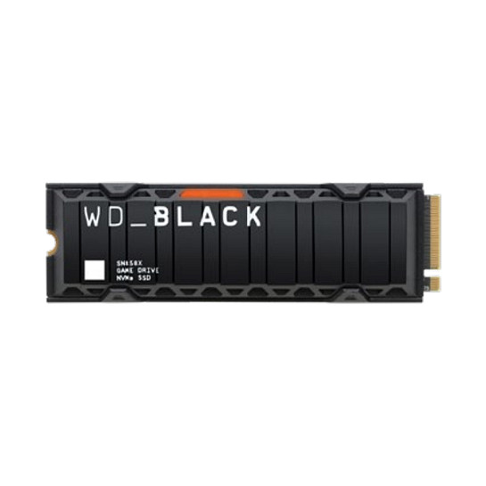 WD Black SN850X PCIe Gen 4 Gaming with Heat Sink 2TB 7300MB/s R 5 Y Warranty