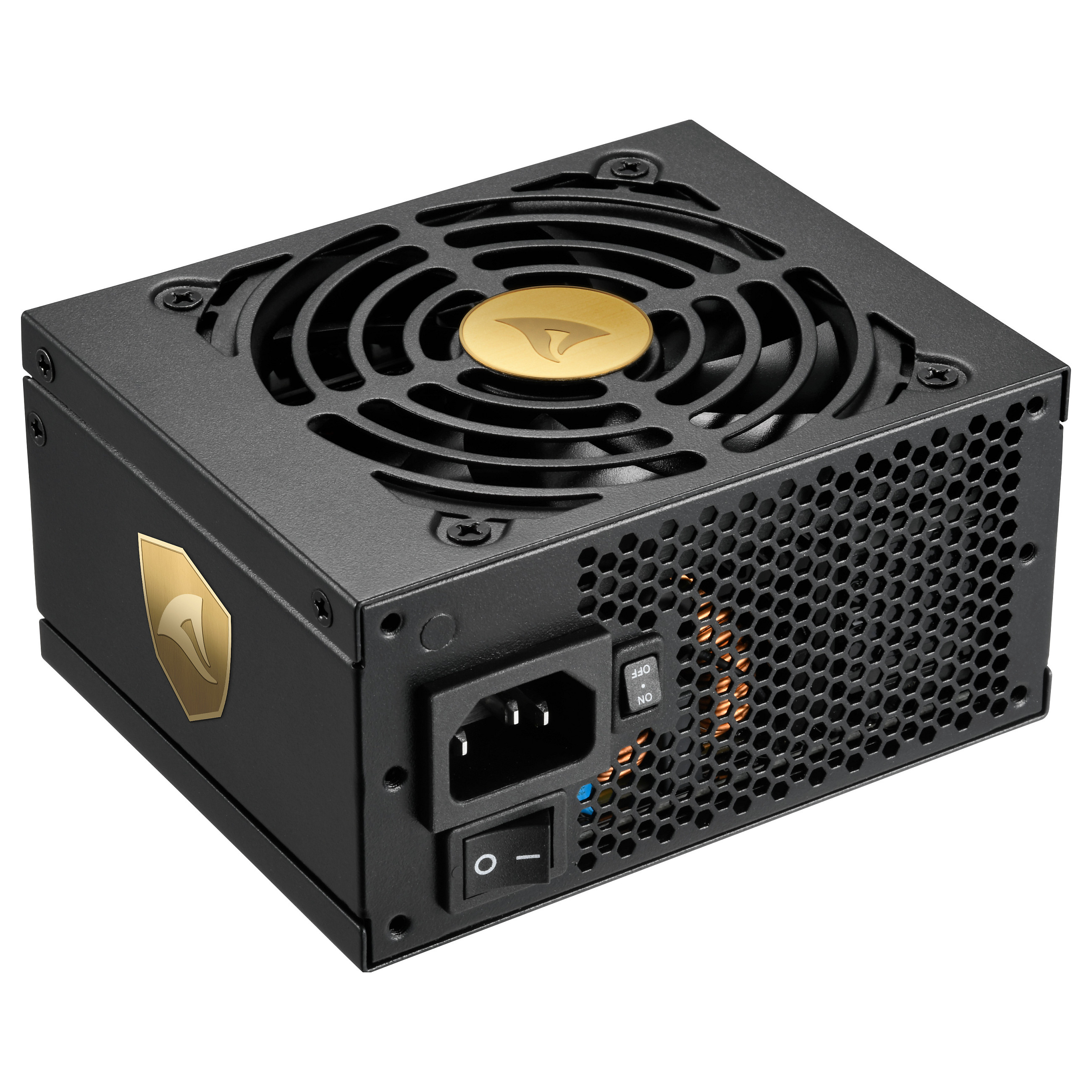 850W Sharkoon Rebel P20 SFX 850W (schwarz, 1x 12 Pin High Power Anschluss, 2x PCIe, Kabelmanagement, 850 Watt)