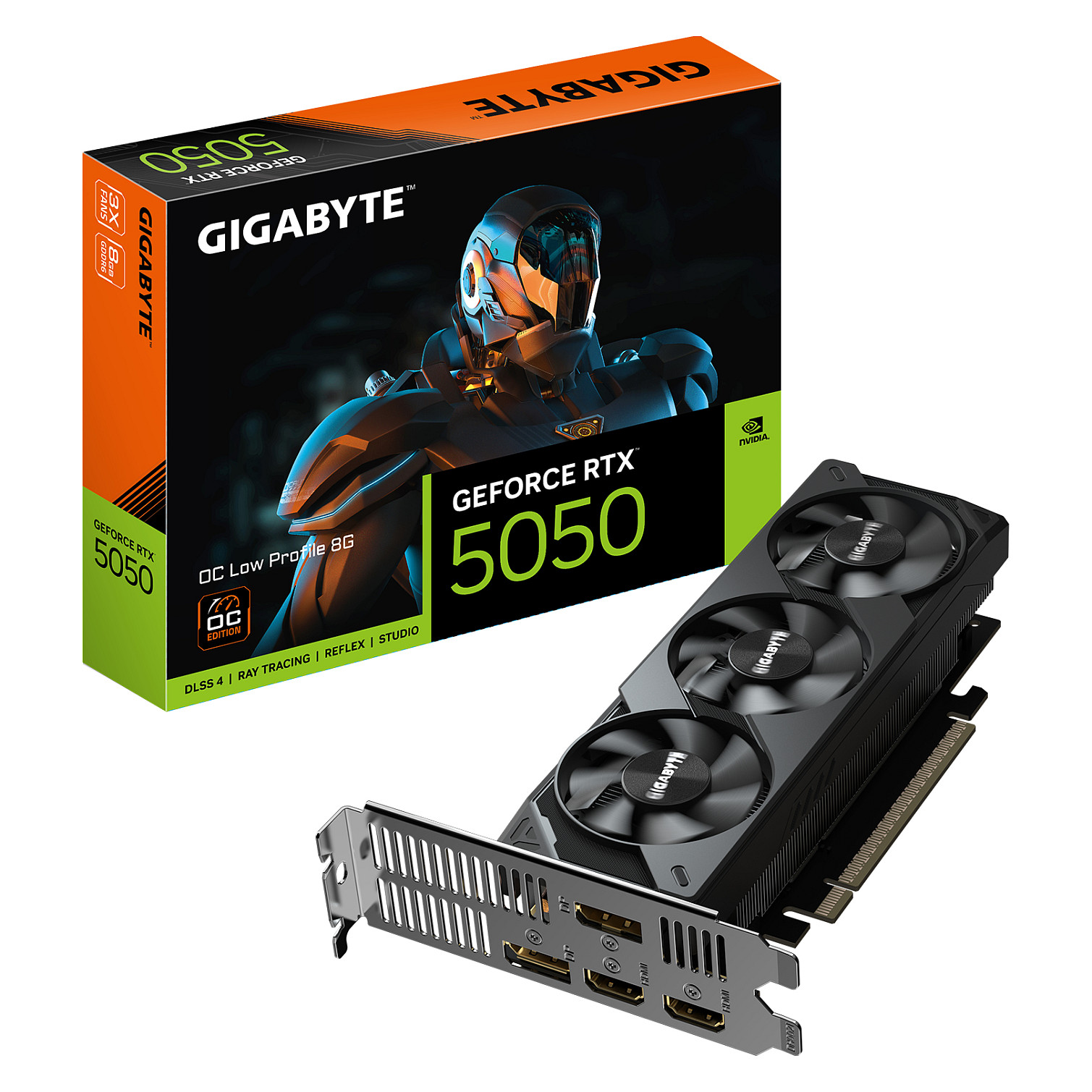 RTX 5050 8GB Gigabyte OC LOW PROFILE GDDR6
