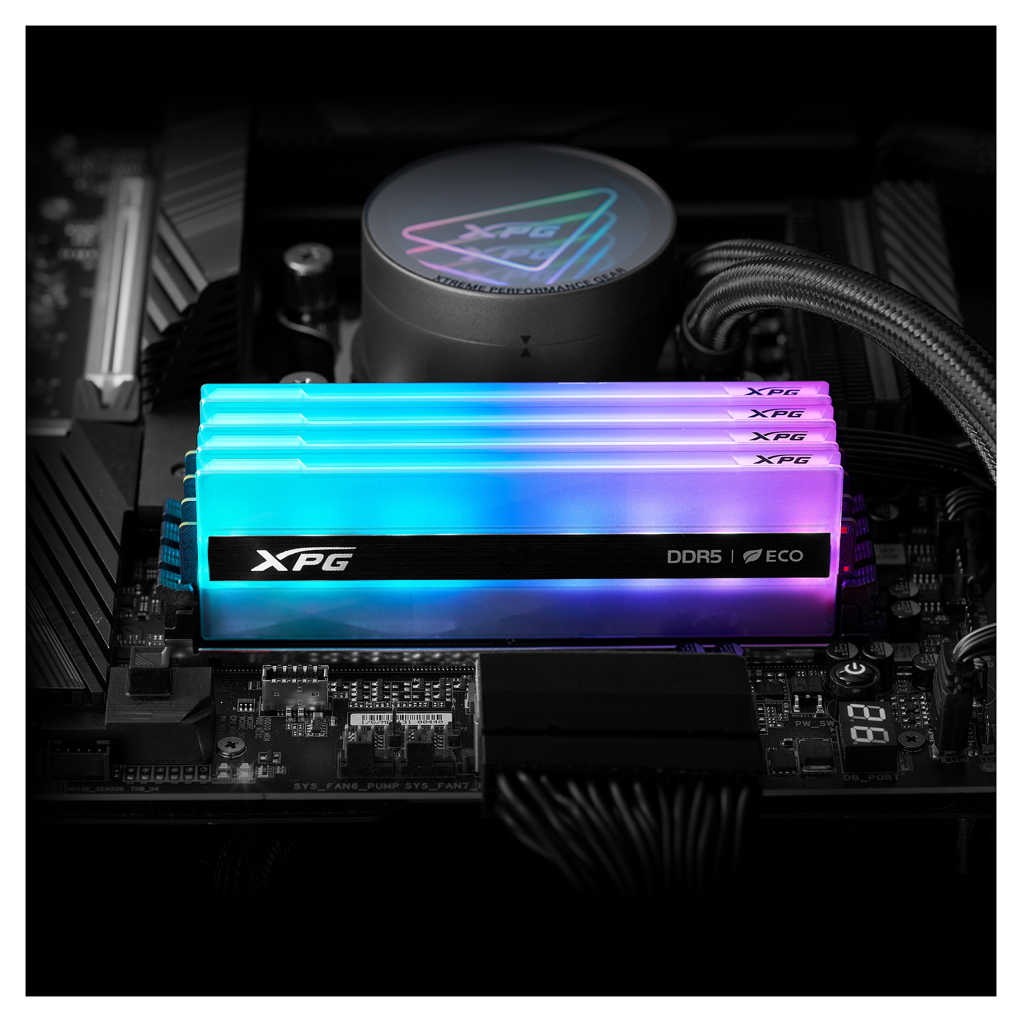 32GB PC 6000 CL30 ADATA XPG LANCER NEON RGB KIT 2x16GB retail