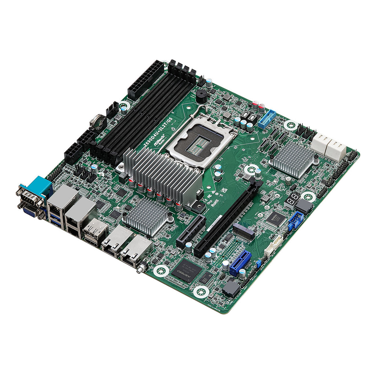 ASRock Mainboard Z690D4U-2L2T/G5 micro-ATX Sockel 1700 DDR5-only Single