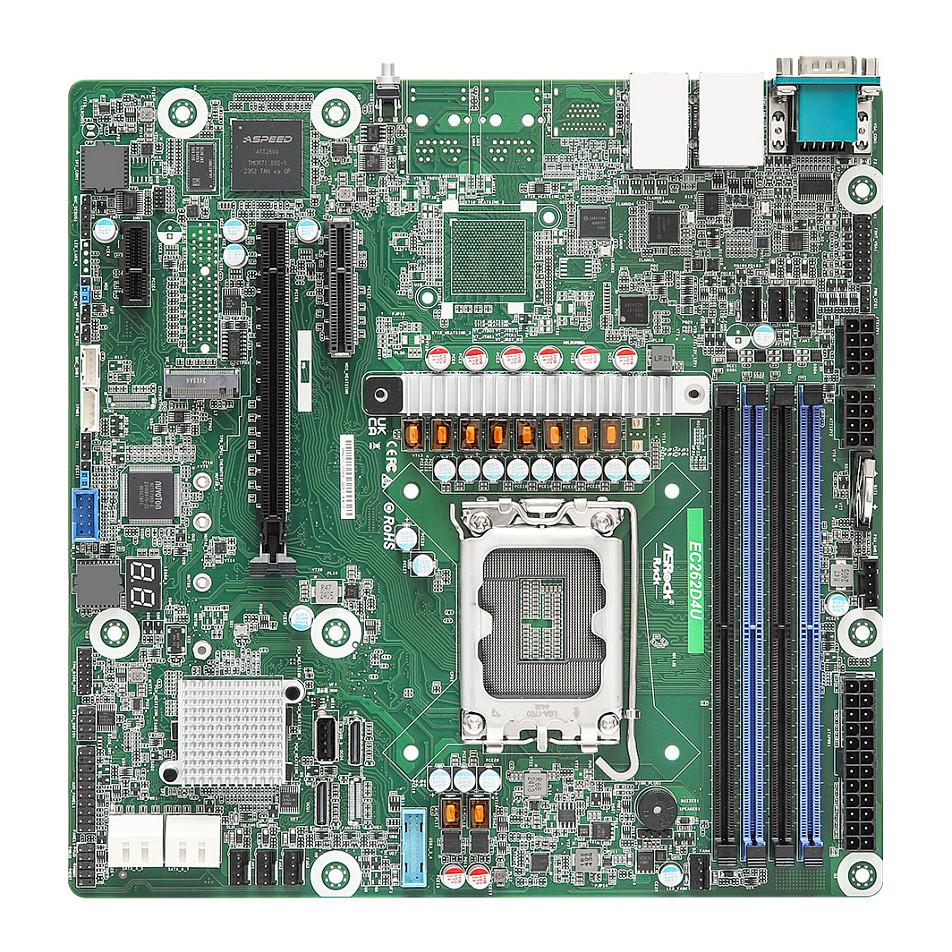 ASRock Mainboard EC262D4U micro-ATX Sockel 1700 DDR5 Single