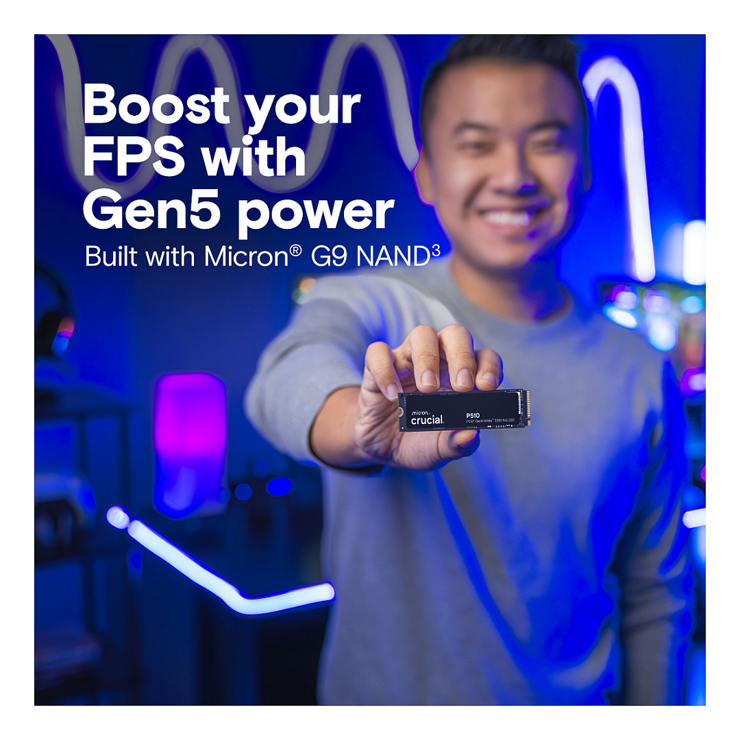 M.2 2TB Crucial P510 PCIe Gen5 NVMe