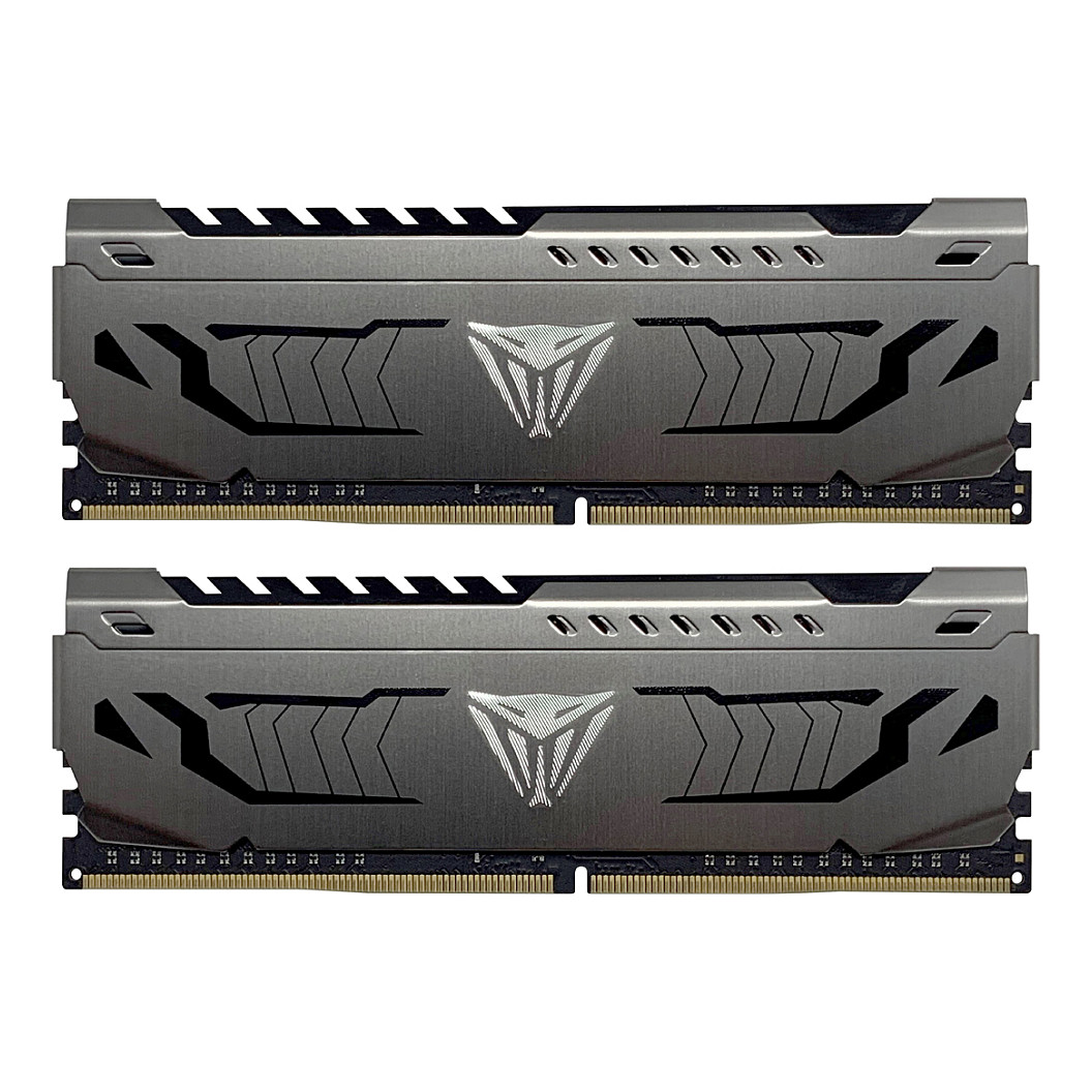 Patriot DIMM 3200 (2x 8 GB) Dual-Kit (grau, PVS416G320C6K, Viper Steel, INTEL XMP)