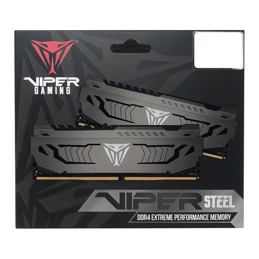 Patriot DIMM 3200 (2x 8 GB) Dual-Kit (grau, PVS416G320C6K, Viper Steel, INTEL XMP)