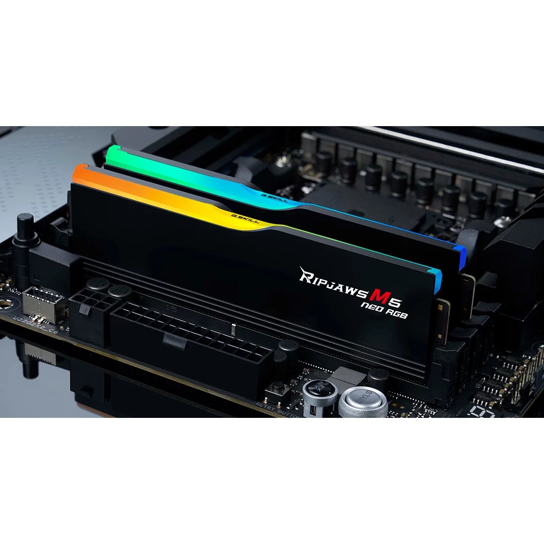 64 GB G.Skill DIMM 6000 (2x 32 GB) Dual-Kit (schwarz, F5-6000J2836G32GX2-RM5NRK, Ripjaws M5 Neo, AMD EXPO)
