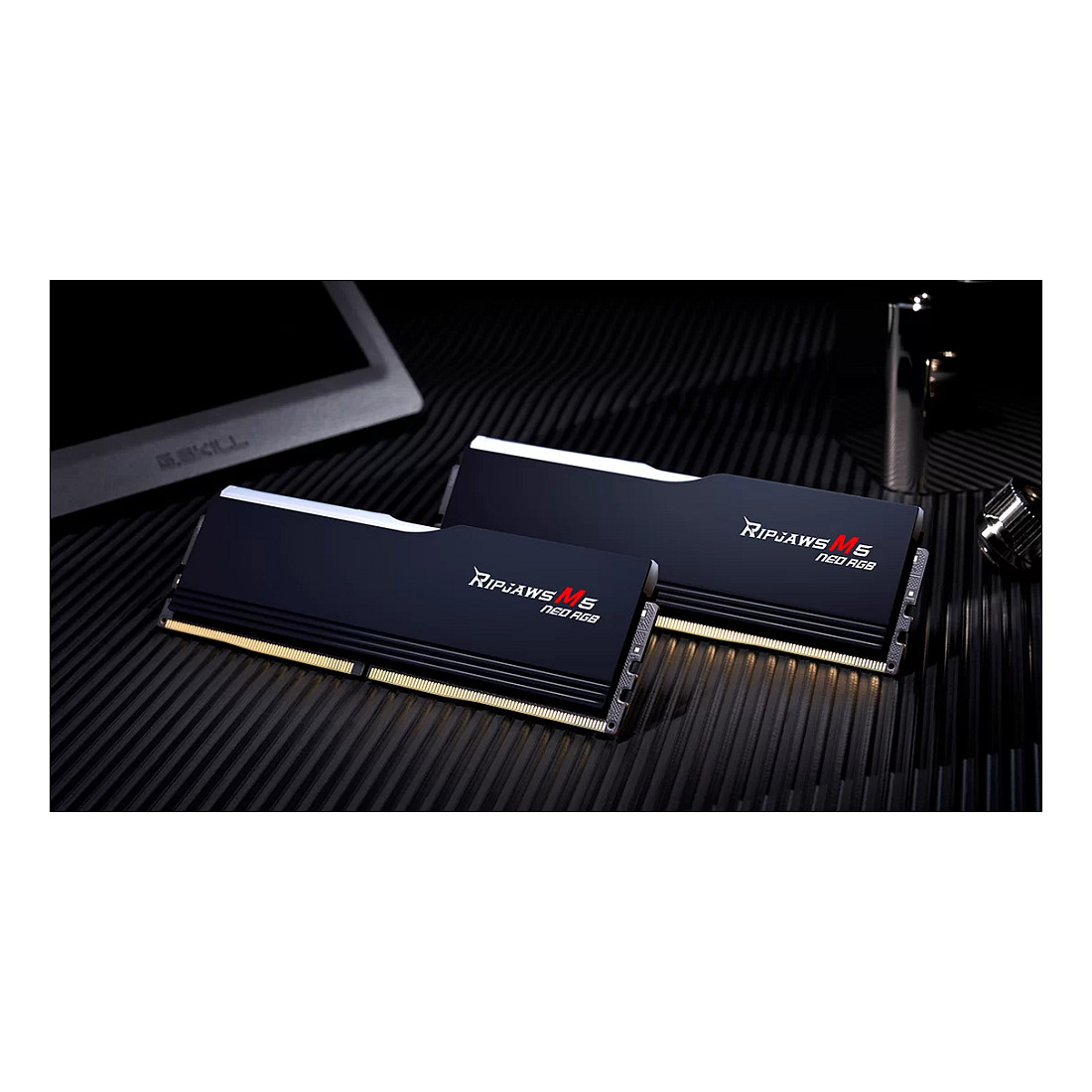 64 GB G.Skill DIMM 6000 (2x 32 GB) Dual-Kit (schwarz, F5-6000J3238G32GX2-RM5NRK, Ripjaws M5 Neo, AMD EXPO)