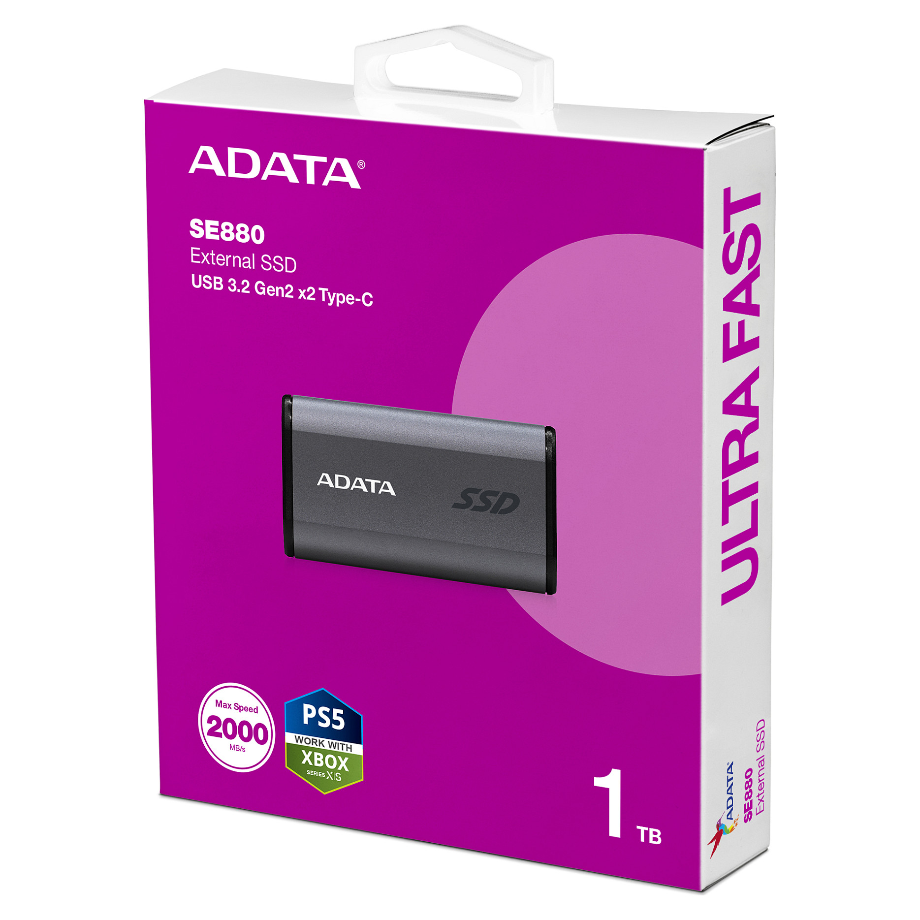 1TB ADATA Portable SE880 USB3.2 retail