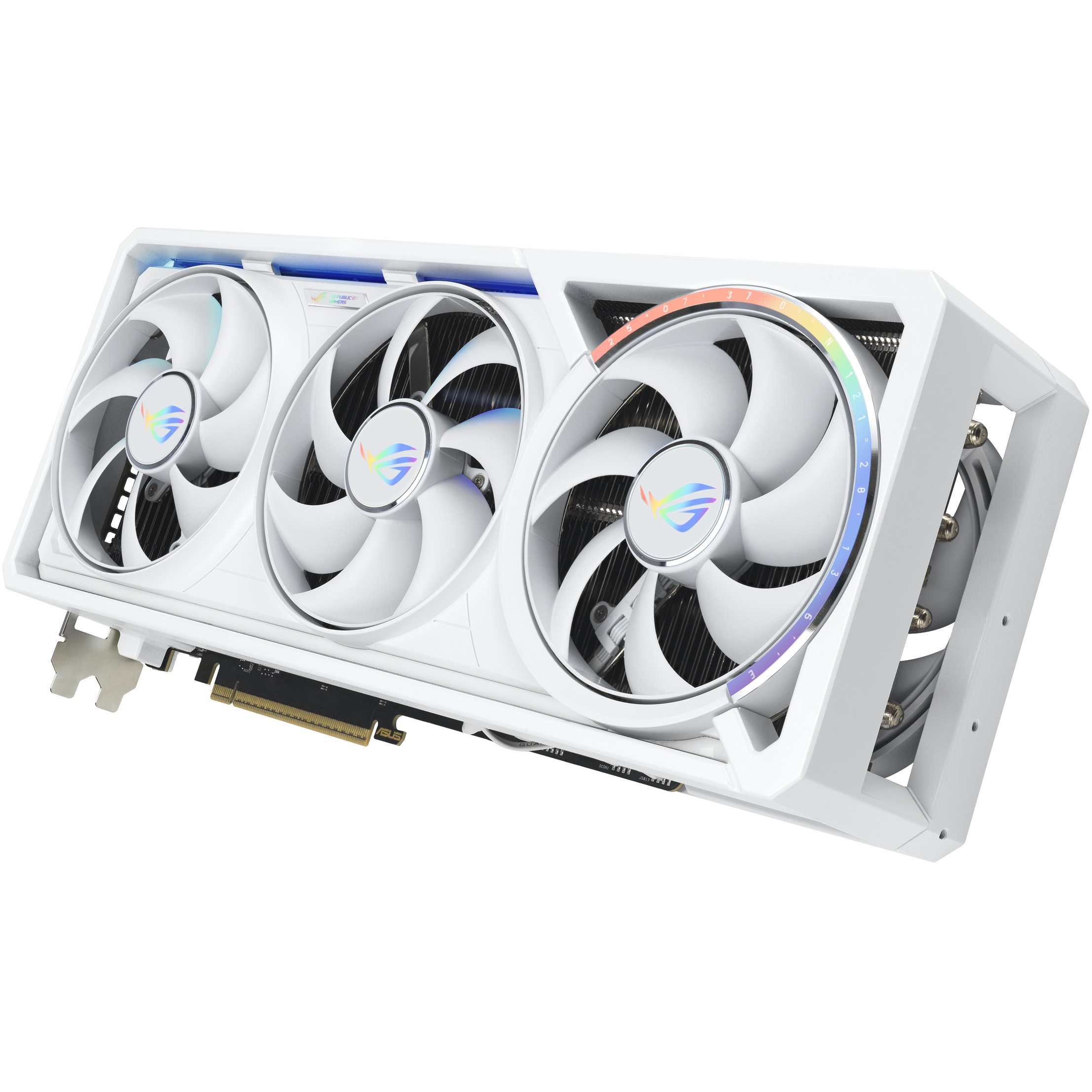 RTX 5080 16G ASUS ROG ASTRAL OC 3 Fan white