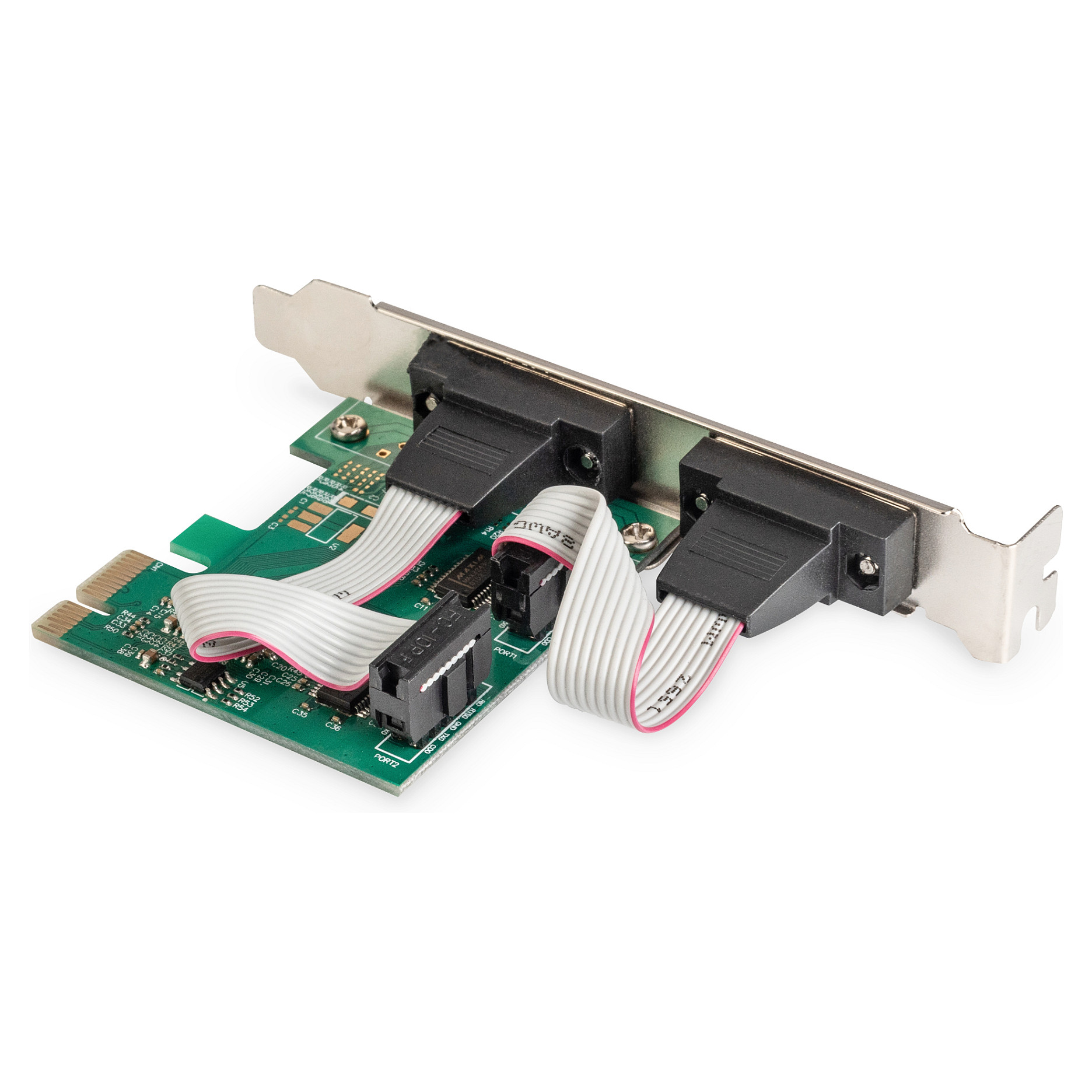 Digitus 2-Port Seriell PCI Express-Karte