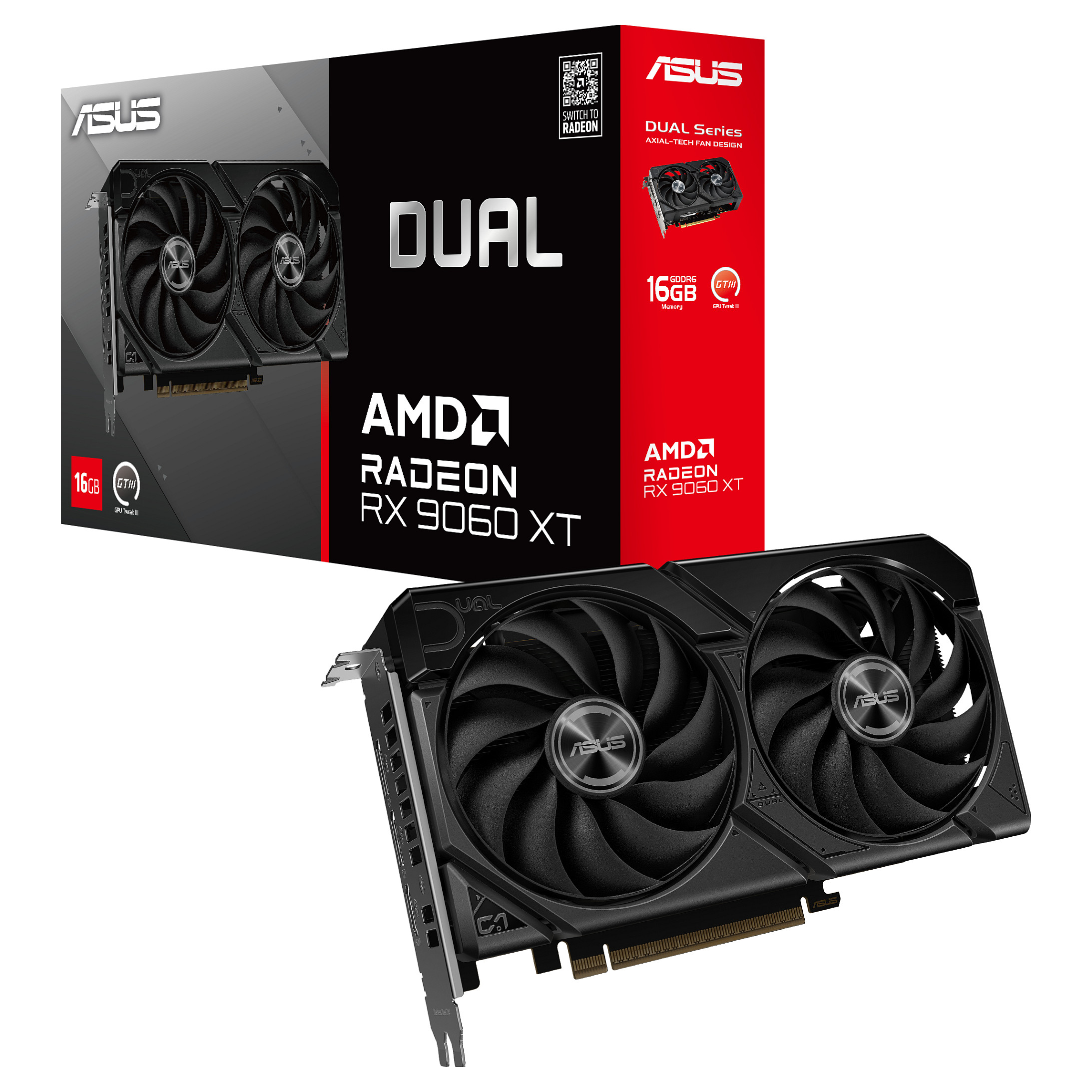 RX 9060 XT 16GB Asus DUAL GDDR6