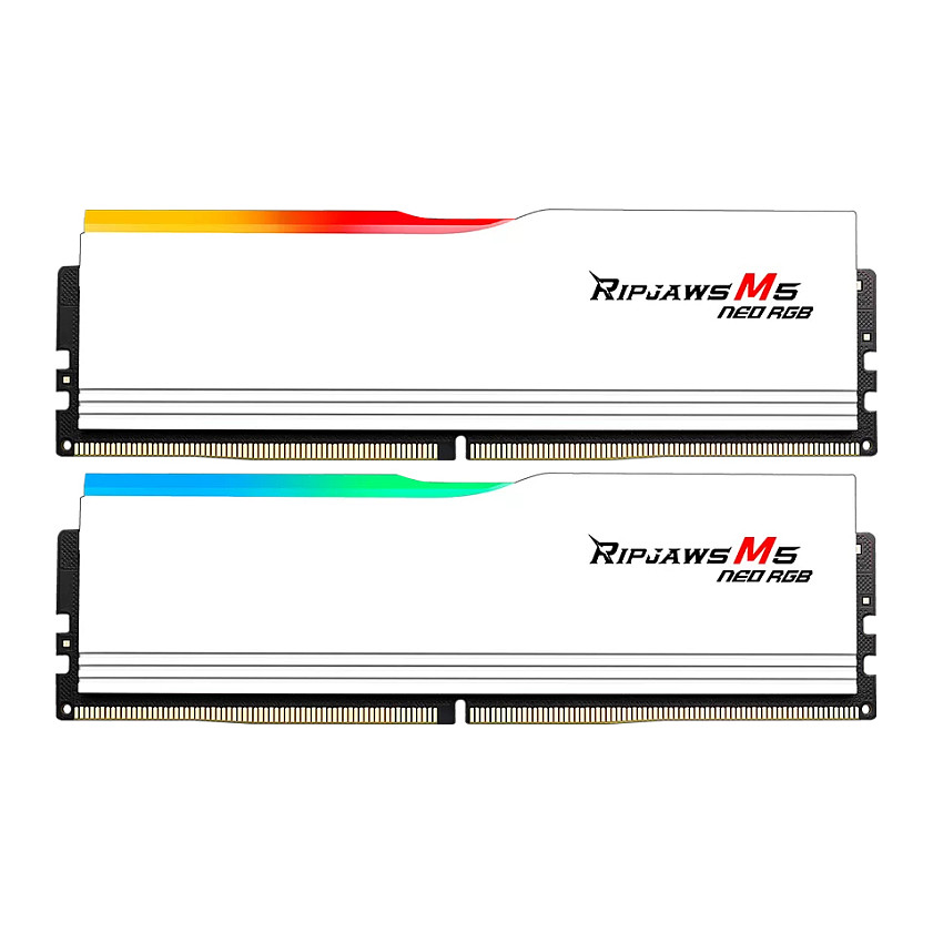 G.Skill DIMM 64 GB 6000 (2x 32 GB) Dual-Kit (wei, F5-6000J3040G32GX2-RM5NRW, Ripjaws M5 Neo, AMD EXPO)