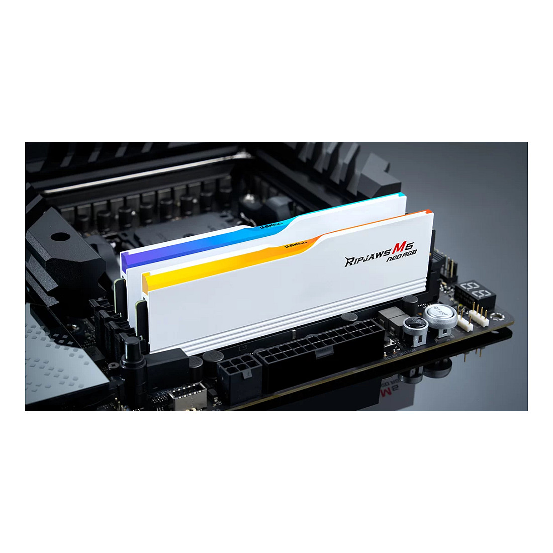 G.Skill DIMM 64 GB 6000 (2x 32 GB) Dual-Kit (wei, F5-6000J3040G32GX2-RM5NRW, Ripjaws M5 Neo, AMD EXPO)