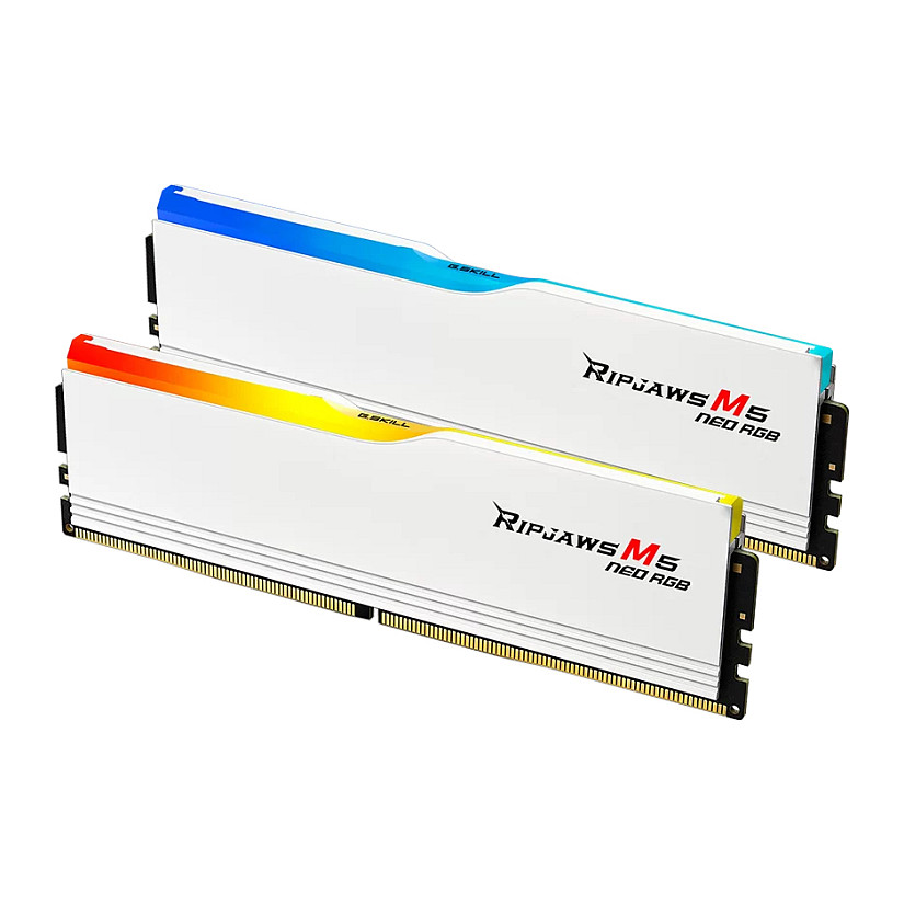 G.Skill DIMM 64 GB 6000 (2x 32 GB) Dual-Kit (wei, F5-6000J3040G32GX2-RM5NRW, Ripjaws M5 Neo, AMD EXPO)