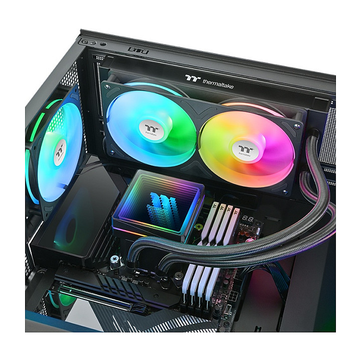 K Thermaltake TH240 V3 ARGB Sync AIO Black
