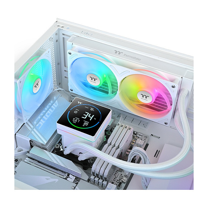 K Thermaltake TH240-S V3 ARGB Sync AIO Snow Edition