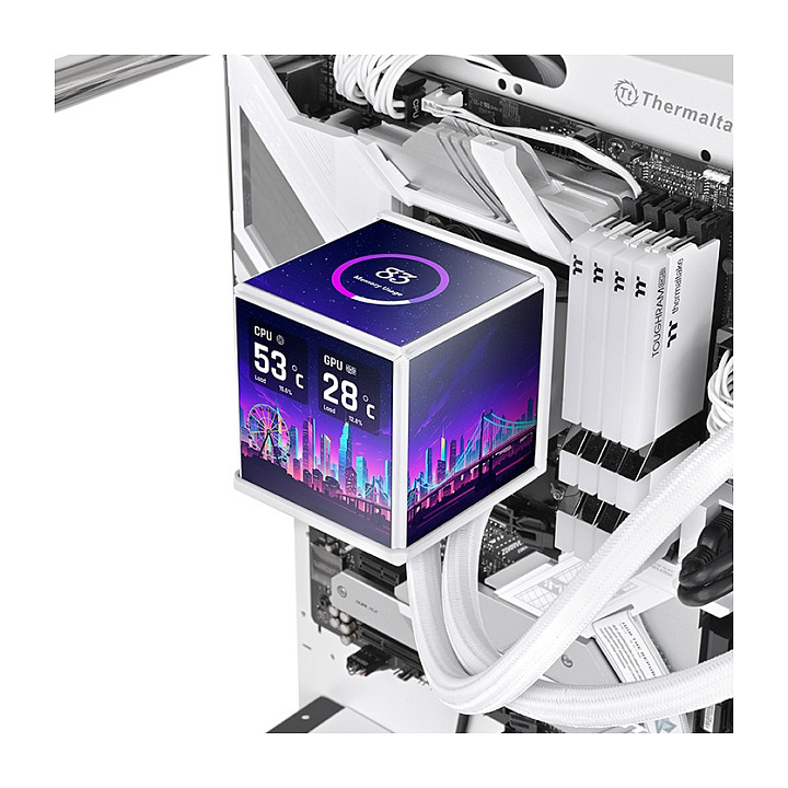 K Thermaltake MINECUBE 360 Ultra AIO ARGB Fan white
