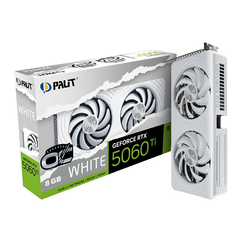 RTX 5060 Ti 8GB Palit OC GDDR7 white