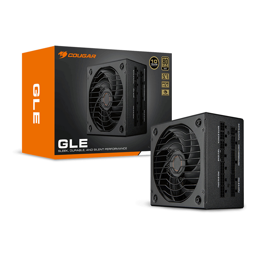 1000W COUGAR Netzteil GLE 1000W ATX3.1 / 80 Plus Gold