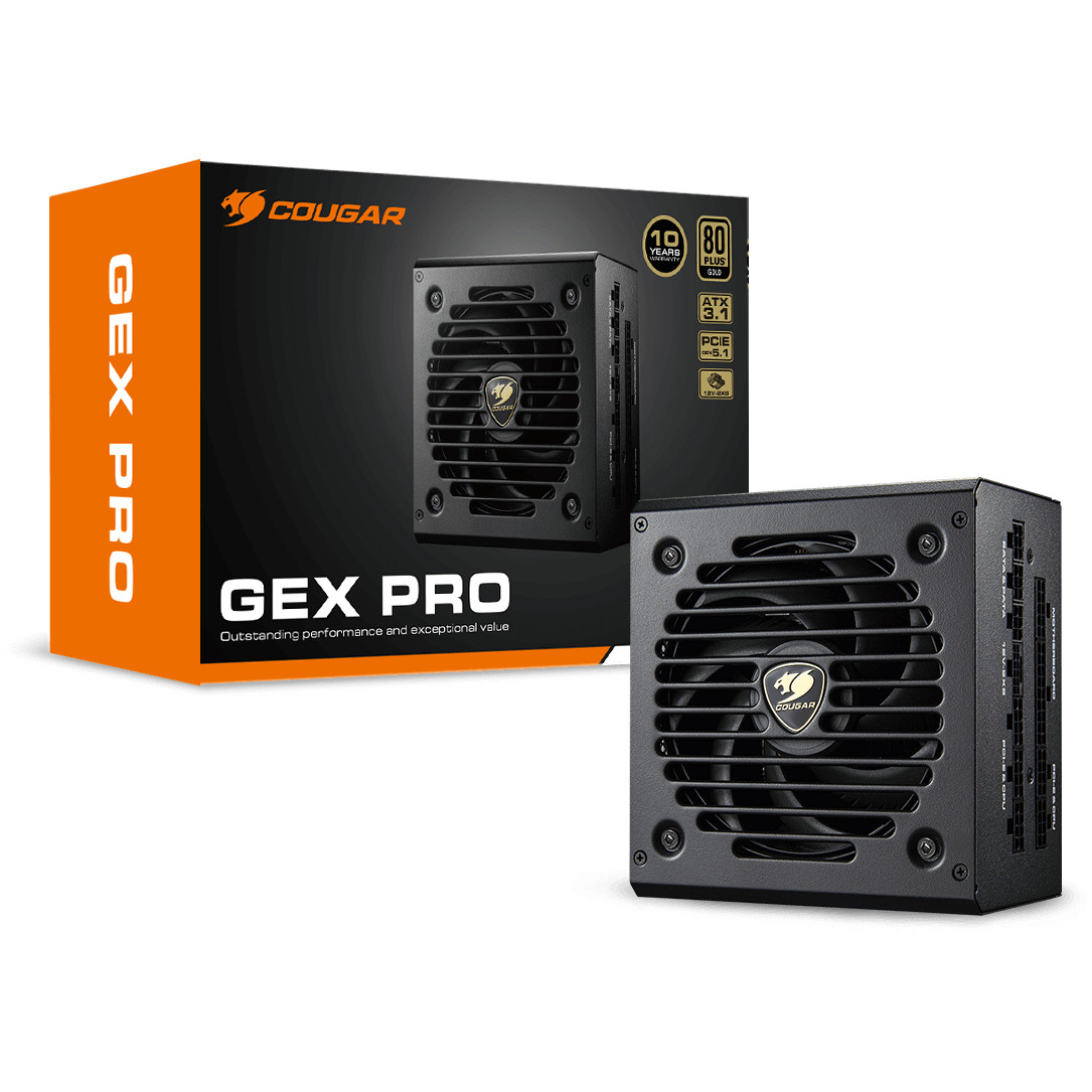 650W COUGAR Netzteil GEX PRO 650W ATX3.1 / 80 Plus Gold / Modular