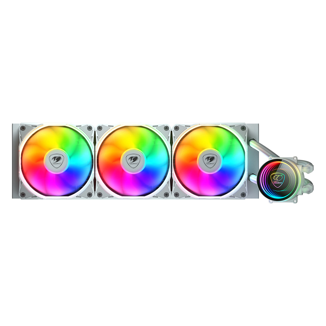 K COUGAR CPU Wasserkühlung Poseidon Elite 360, ARGB, Schwarz