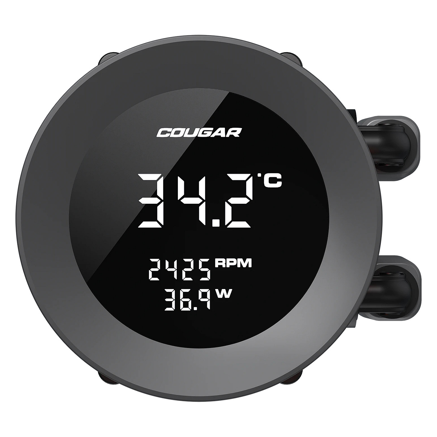 K COUGAR CPU Wasserkühlung Poseidon Vistek 360, ARGB, Schwarz