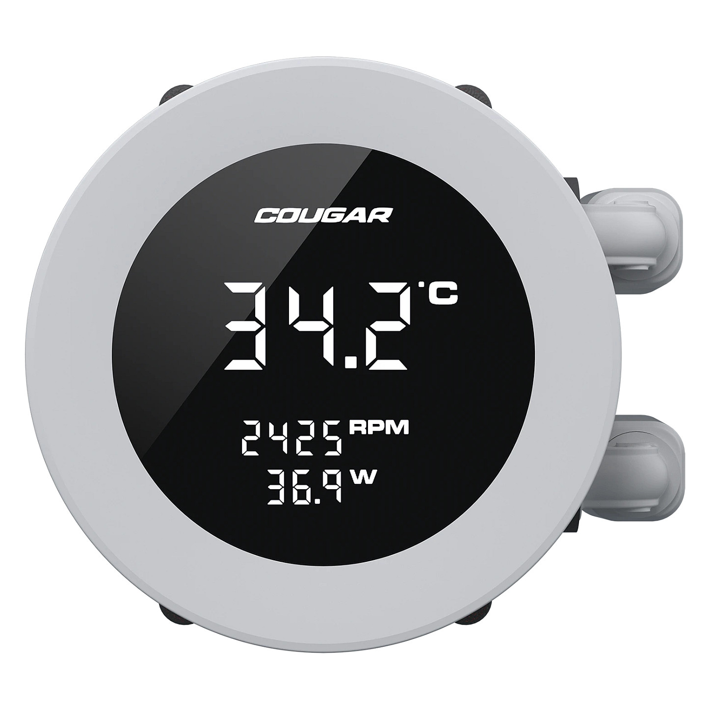 K COUGAR CPU Wasserkühlung Poseidon Vistek 360, ARGB, Weiß
