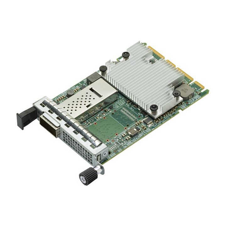 Broadcom BCM957504-N1100G - Netzwerkadapter - PCIe 4.0 x16 - 100 Gigabit QSFP56 x 1