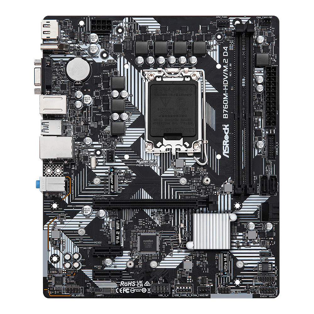 B760M-HDV/M.2 D4