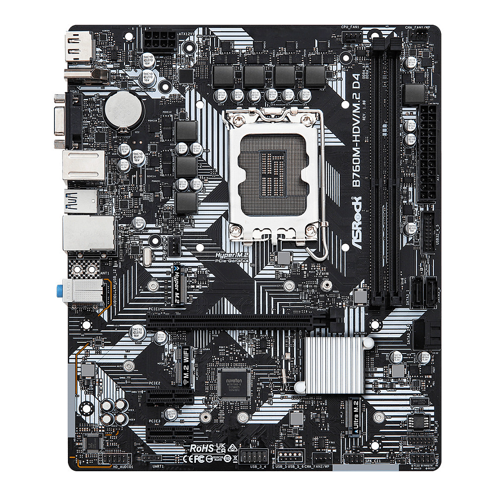 B760M-HDV/M.2 D4