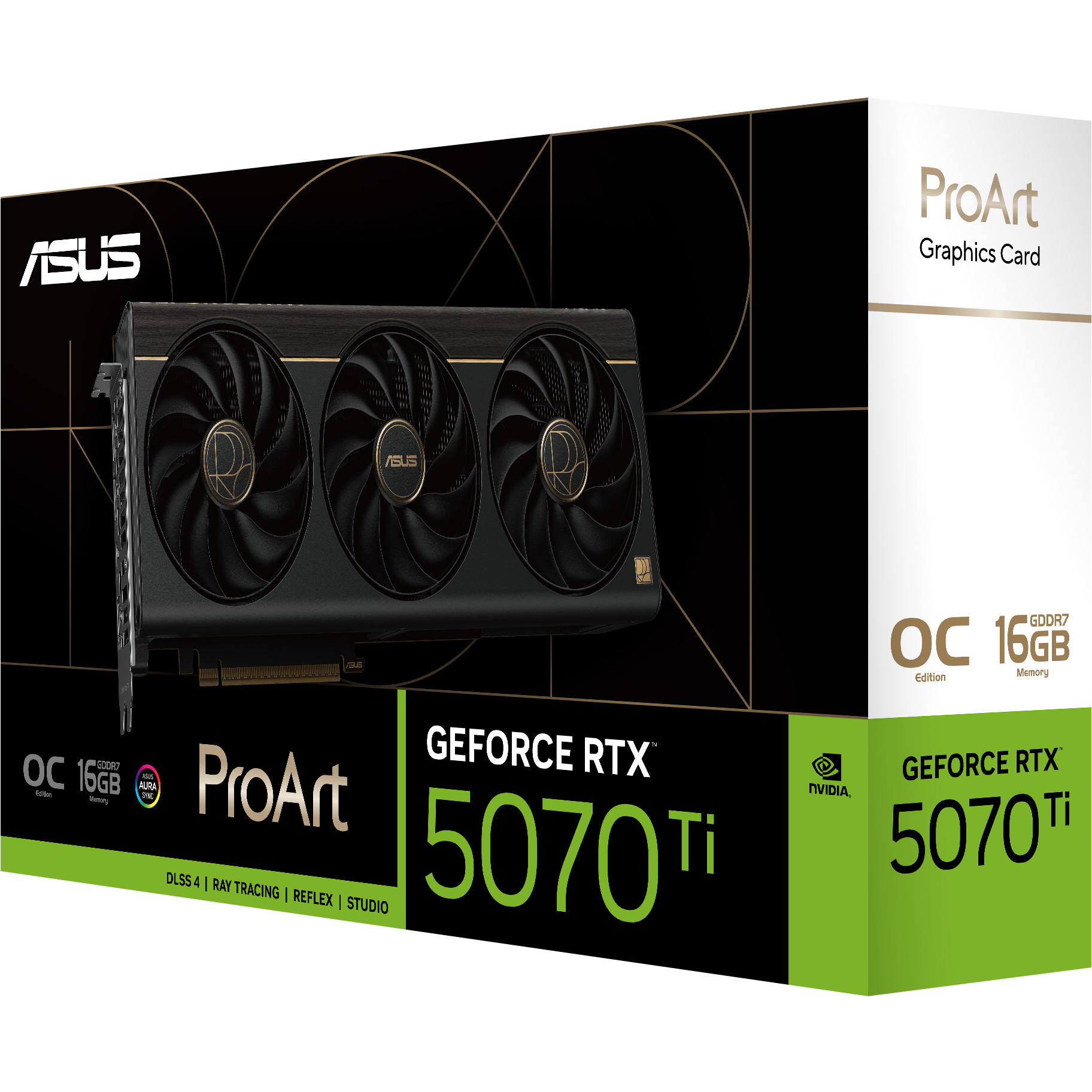 RTX 5070 TI 16GB ASUS Content Creation OC GDDR7 3 Fan