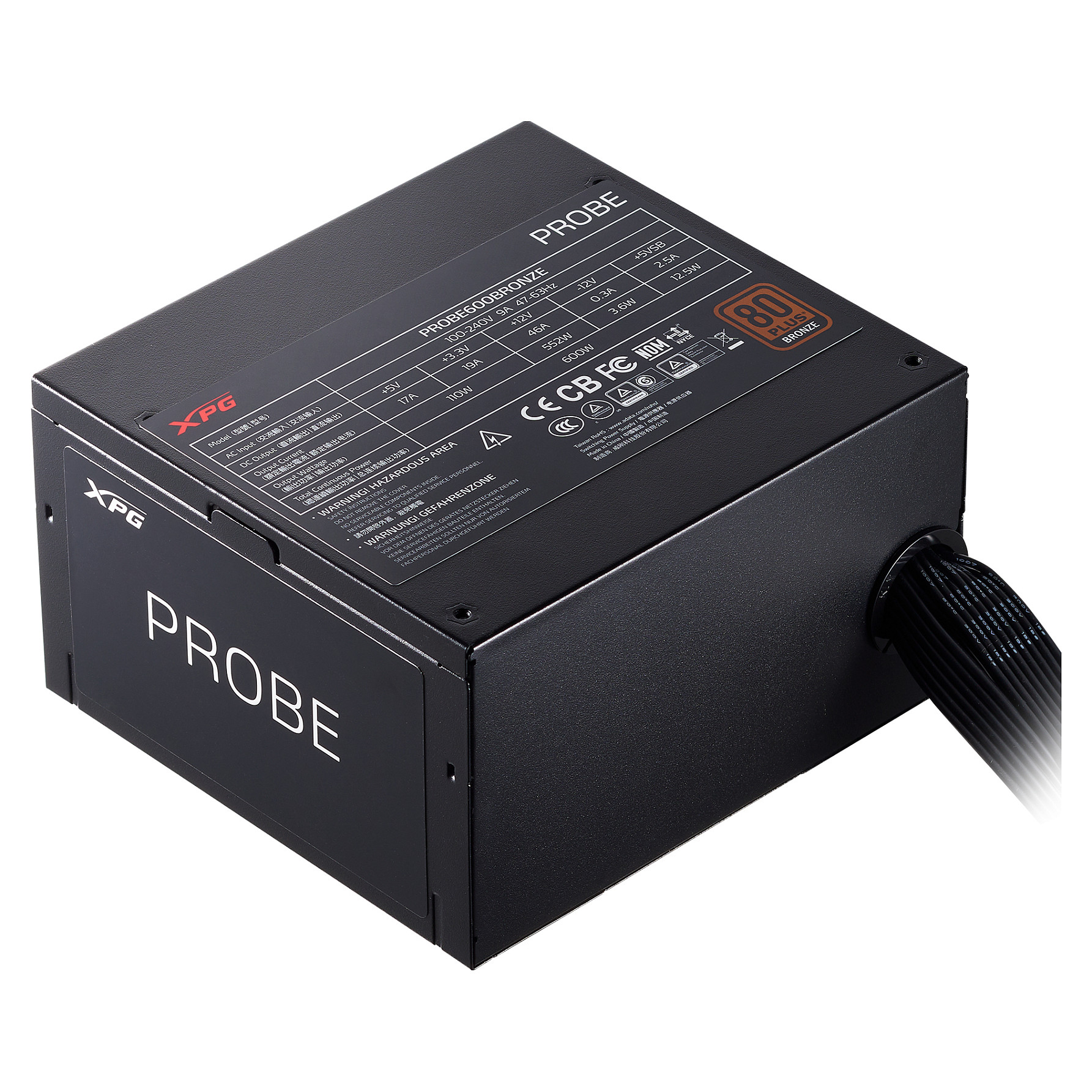 XPG Probe 700 700W ATX 2.52 80 Plus Bronze non modular