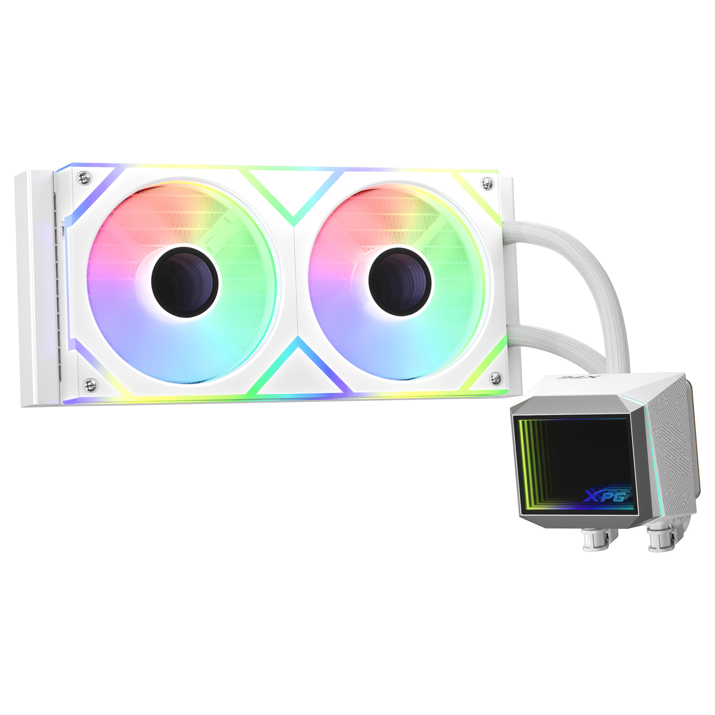 K COOLER XPG Levante II 240 AIO Wasserkühlung 240mm weiß ARGB