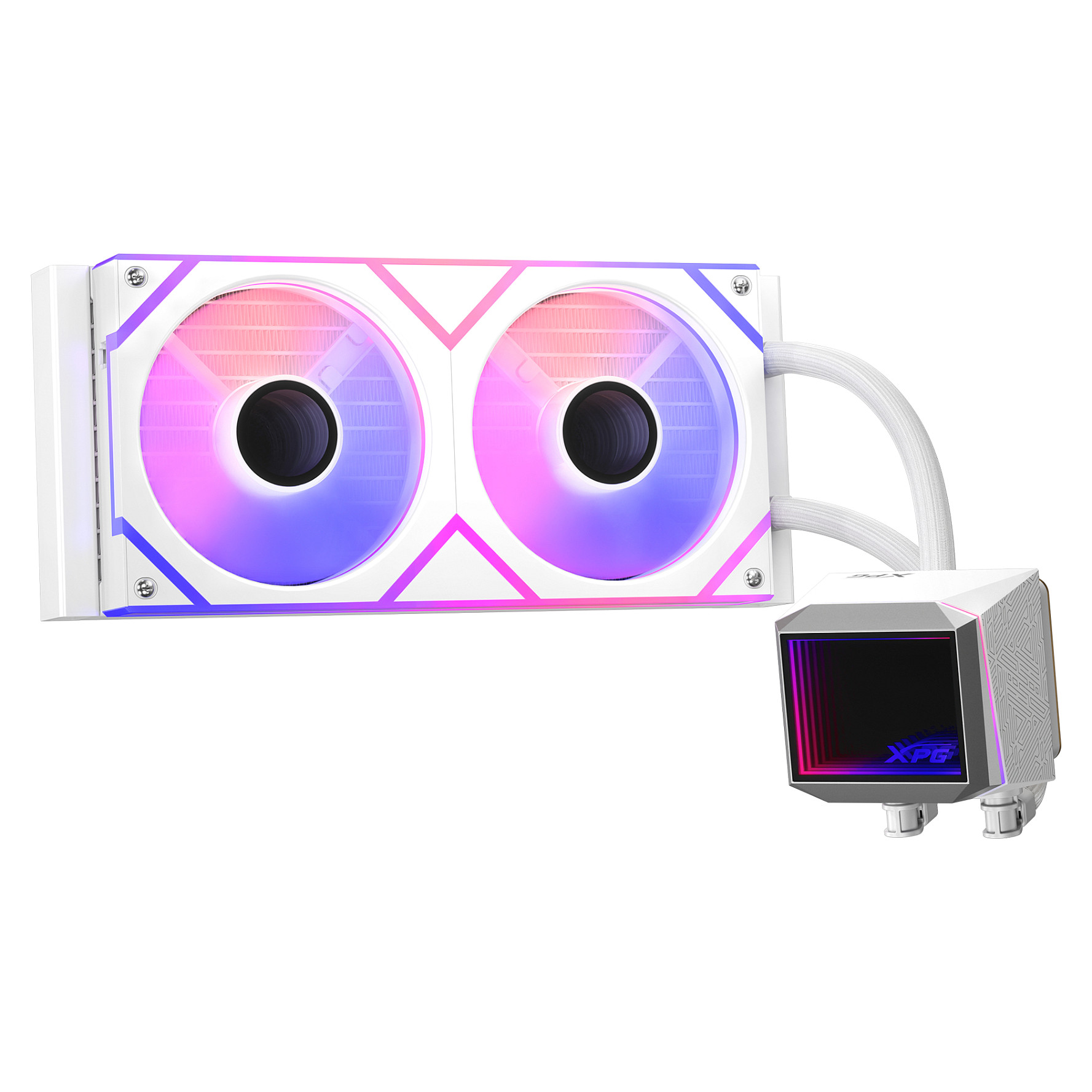 K COOLER XPG Levante II 240 AIO Wasserkühlung 240mm weiß ARGB