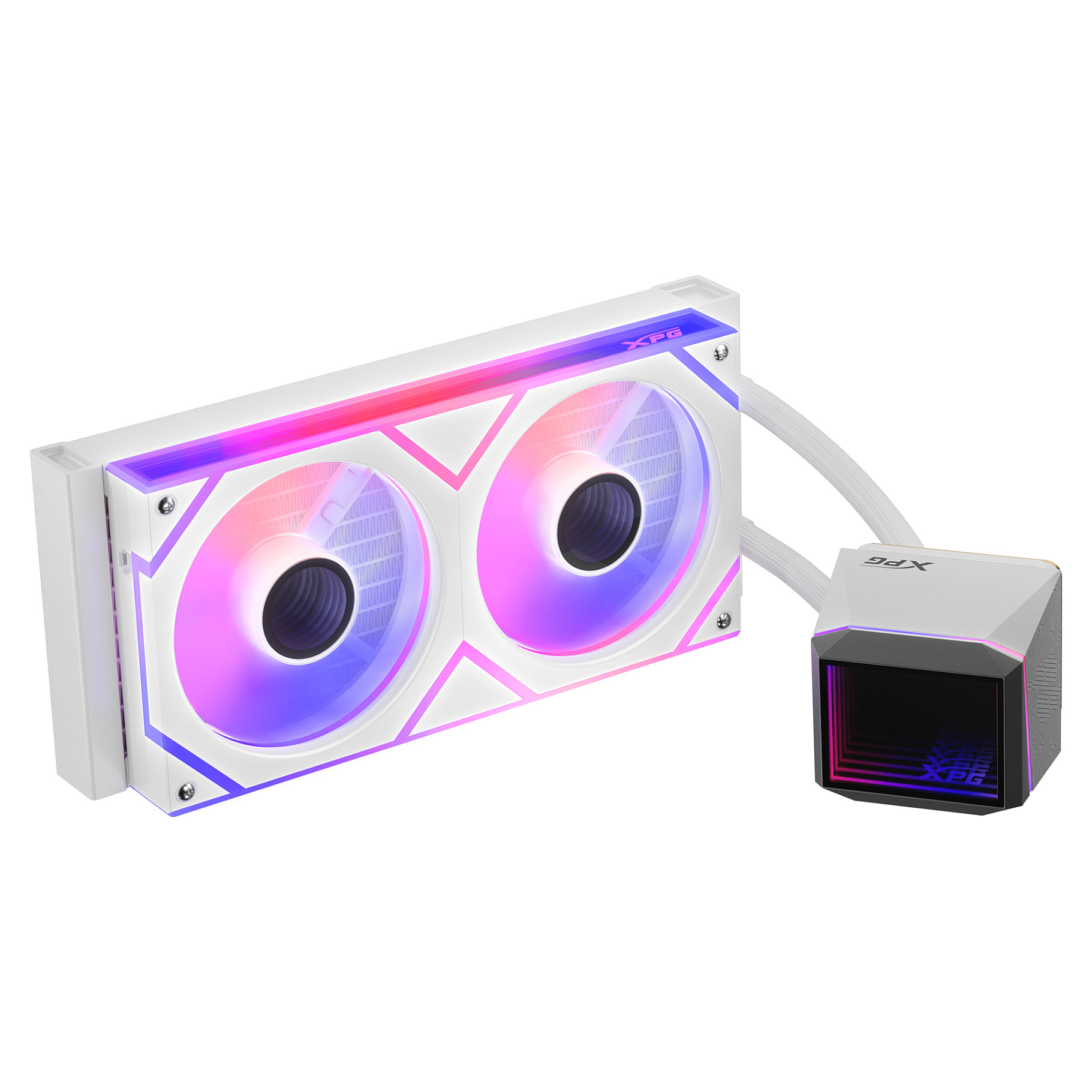 K COOLER XPG Levante II 240 AIO Wasserkühlung 240mm weiß ARGB
