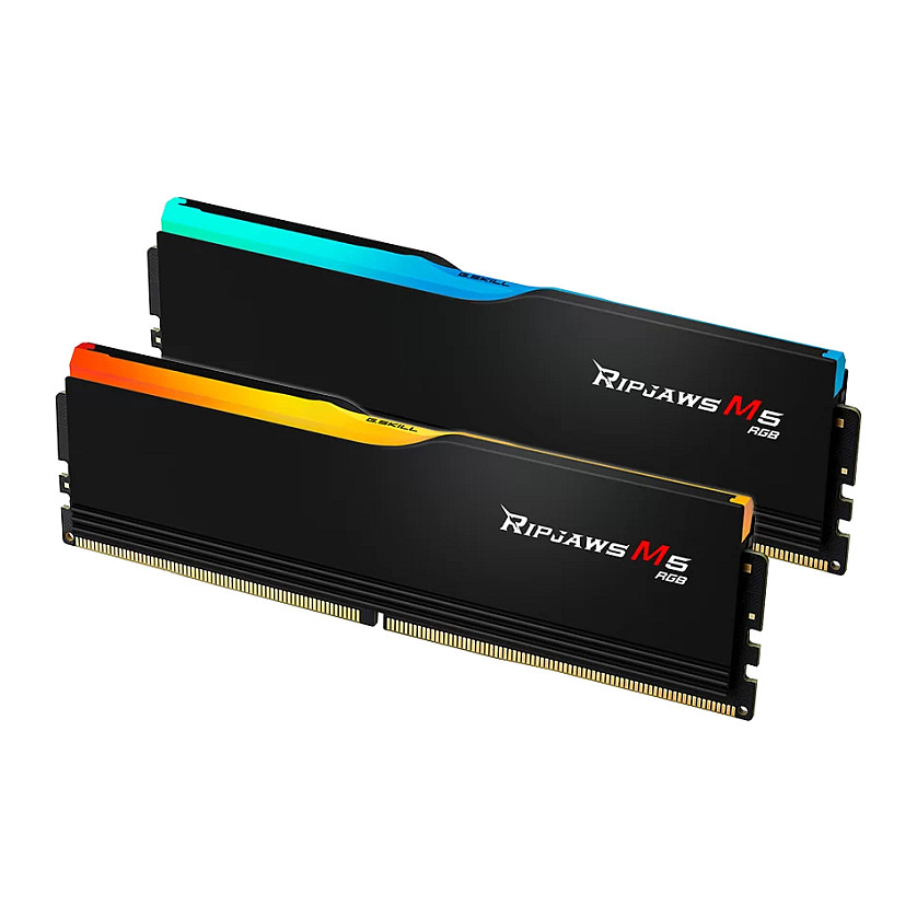 G.Skill DIMM 96 GB DDR5-5200 (2x 48 GB) Dual-Kit (schwarz, F5-5200J4040A48GX2-RM5RK, Ripjaws M5, INTEL XMP)