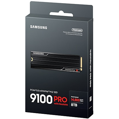 M.2 8TB Samsung PCI-E NVMe Gen5 9100 PRO HS retail