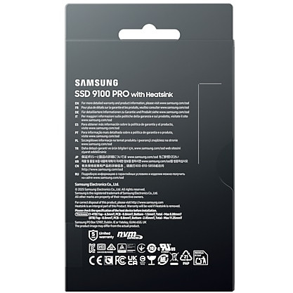 M.2 8TB Samsung PCI-E NVMe Gen5 9100 PRO HS retail