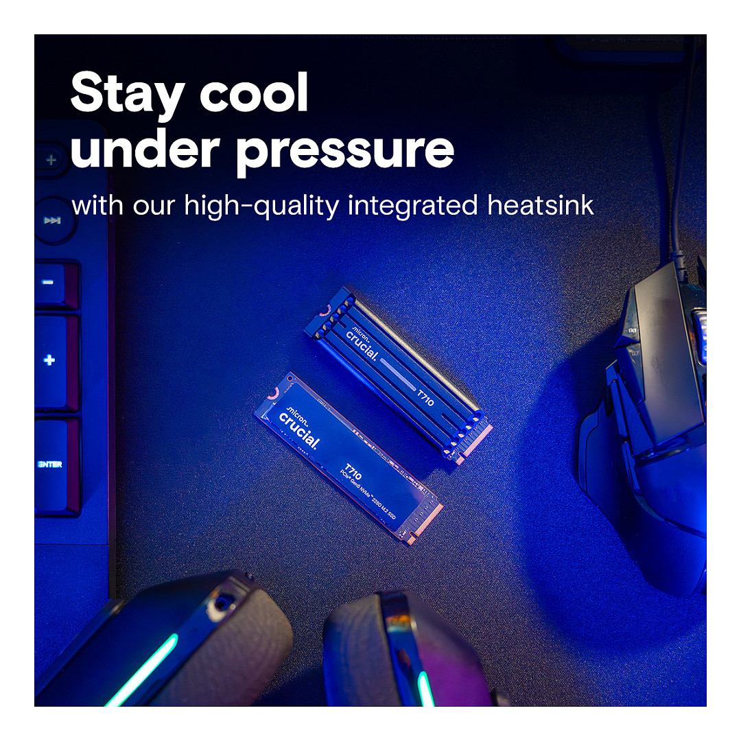 Crucial 2TB T710 with heatsink