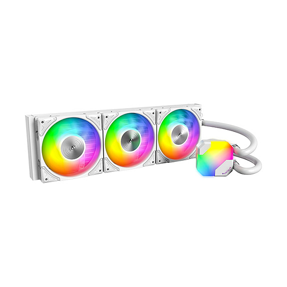 K Montech HyperFlow ARGB 360 White