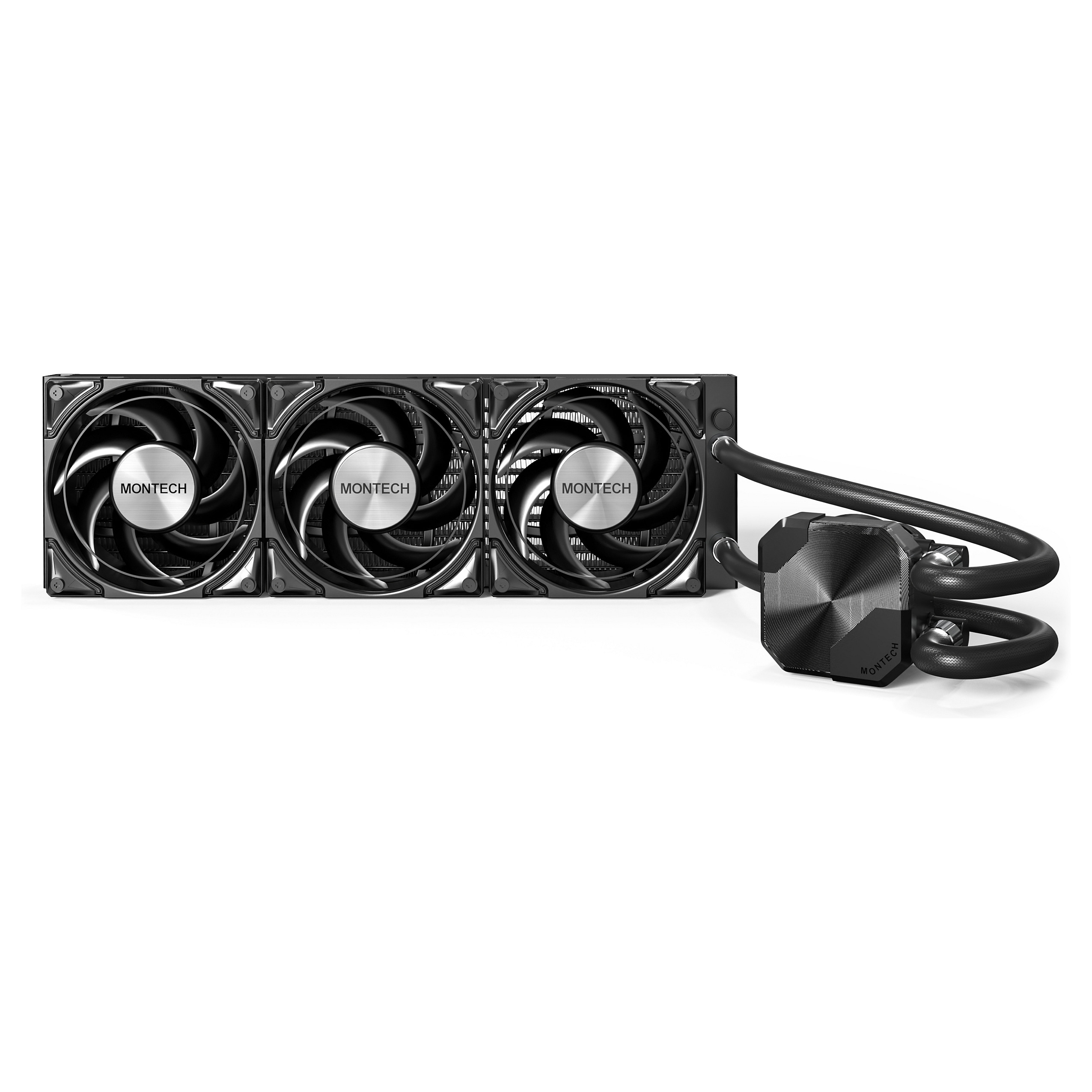 K Montech HyperFlow Silent 360 Black