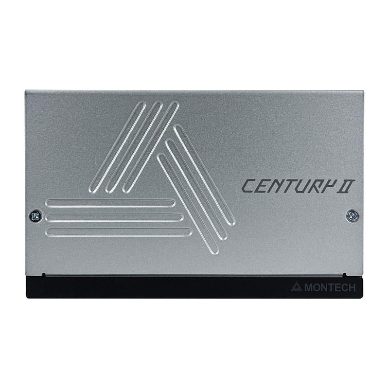 1050W Montech CENTURY II 1050 (silber, 1x 12-Pin High Power GPU, 6x PCIe, Kabelmanagement, 1050 Watt)