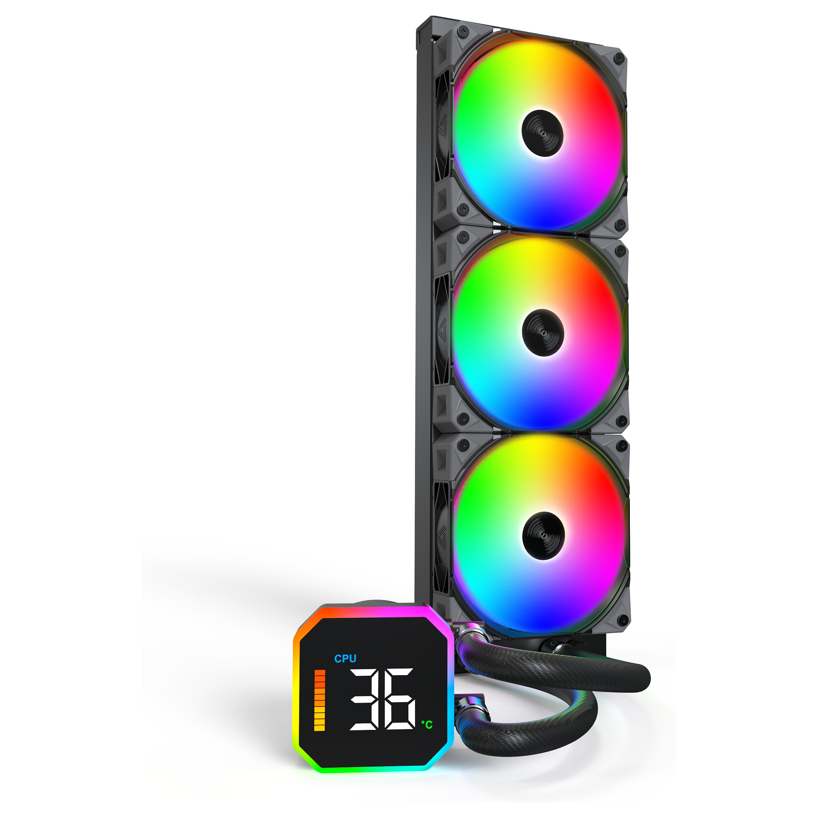 K Montech HyperFlow Digital 360 Black