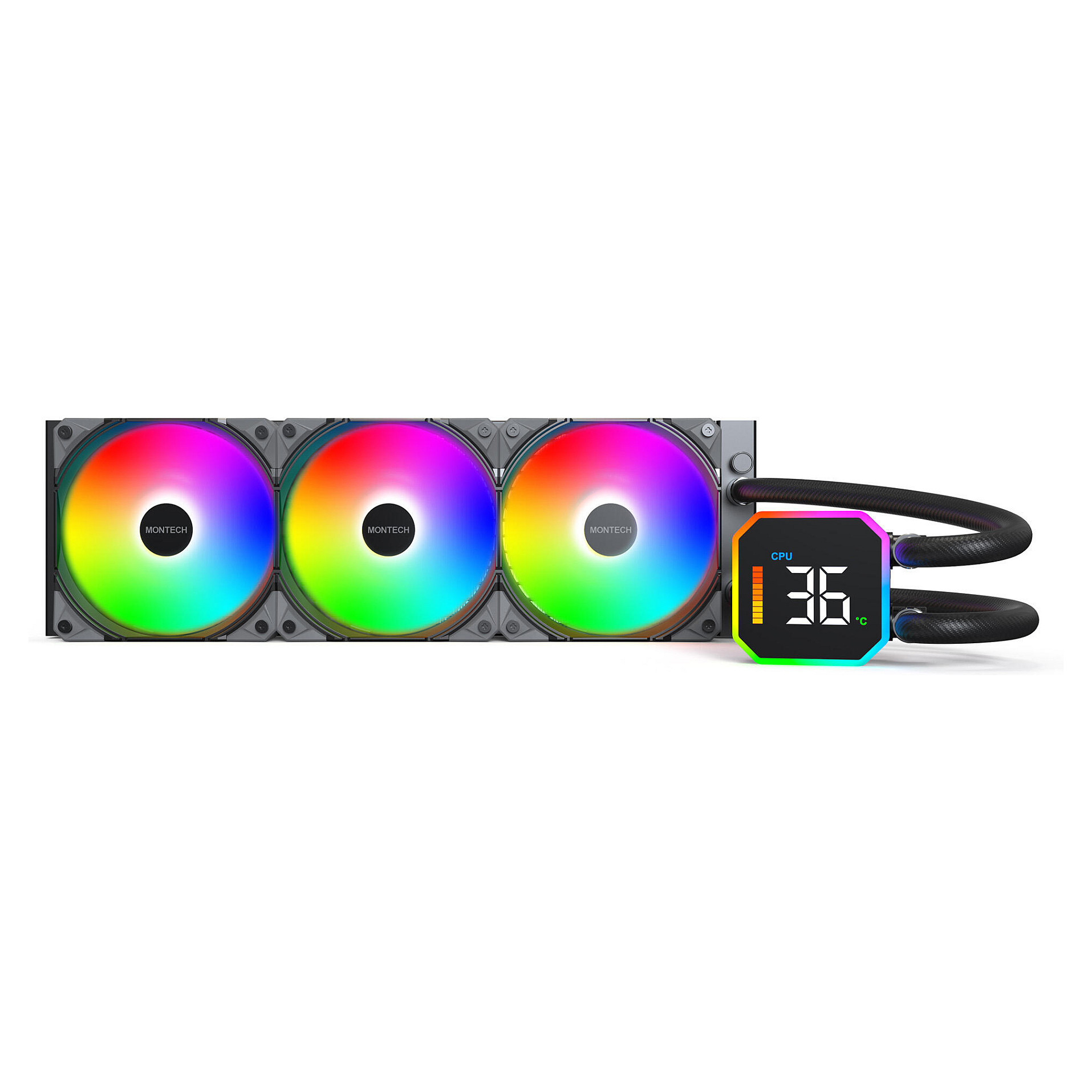 K Montech HyperFlow Digital 360 Black