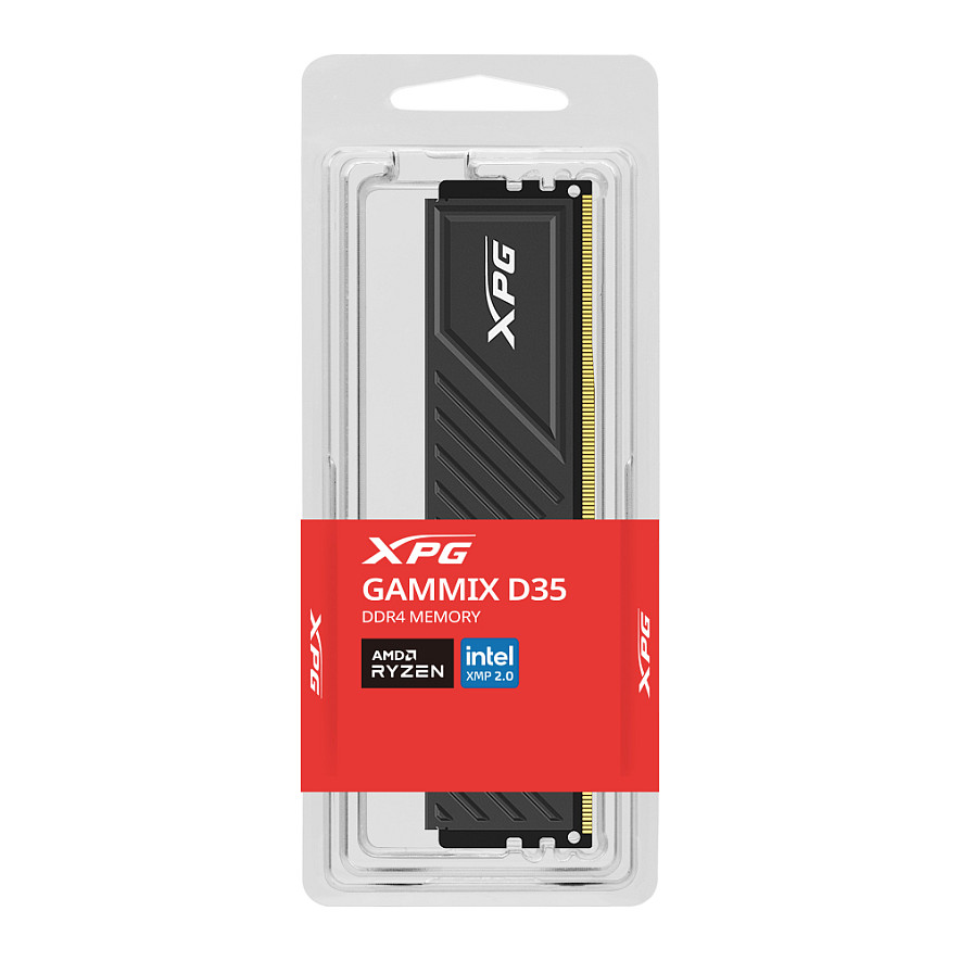ADATA DIMM 8 GB 3200 (schwarz, AX4U32008G16A-SBKD35, XPG GAMMIX D35, INTEL XMP)