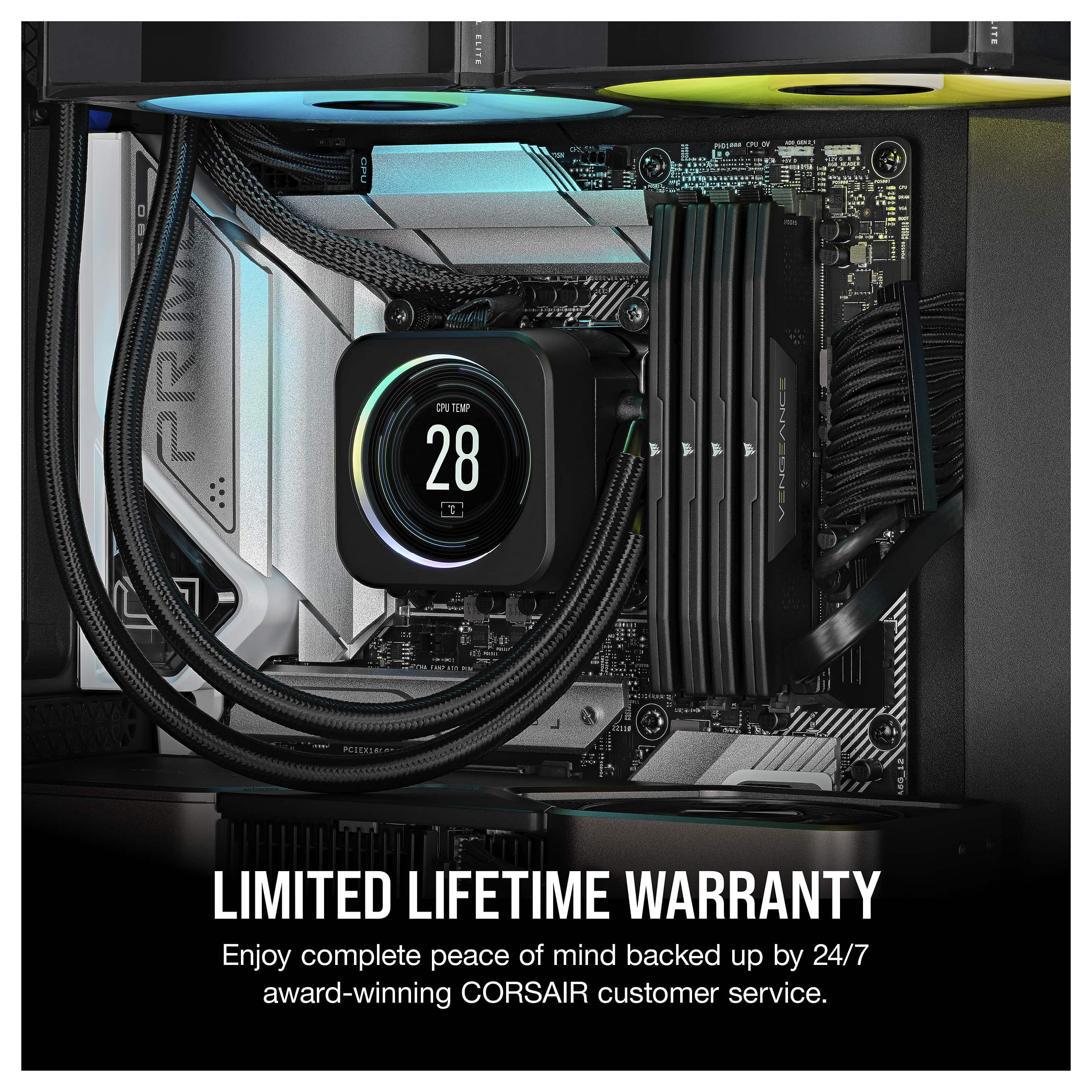 32GB PC 6000 CL38 CORSAIR KIT (2x16GB) VENGEANCE Black retail
